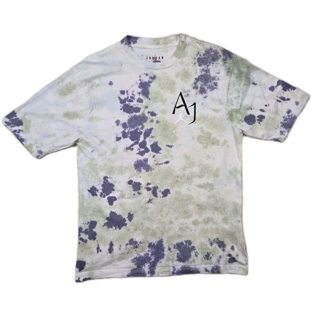 Mens Air Jordan Sport DNA ‘85 Tie Dye Short Sleeve T Shirt Small